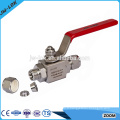 China 1Pc Screw Ball Valve